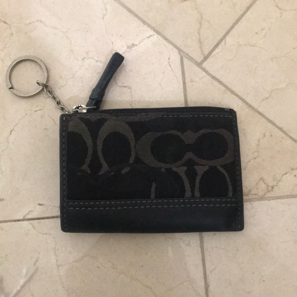 Coach Wristlet Keychain Wallet